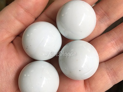Set 4 viên bi trắng to ĐK2,5cm PK-BI-01